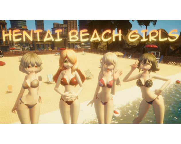 Cover image for Hentai Beach Girls