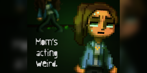 Cover image for Mom's Acting Weird