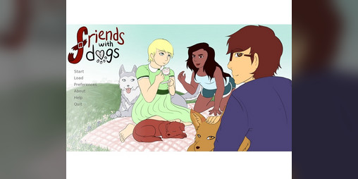 Cover image for friends with dogs