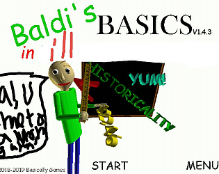 Baldi’s Basics in ill (JOKE GAME)