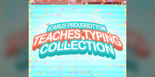 Cover image for Icarus Proudbottom Teaches Typing Collection