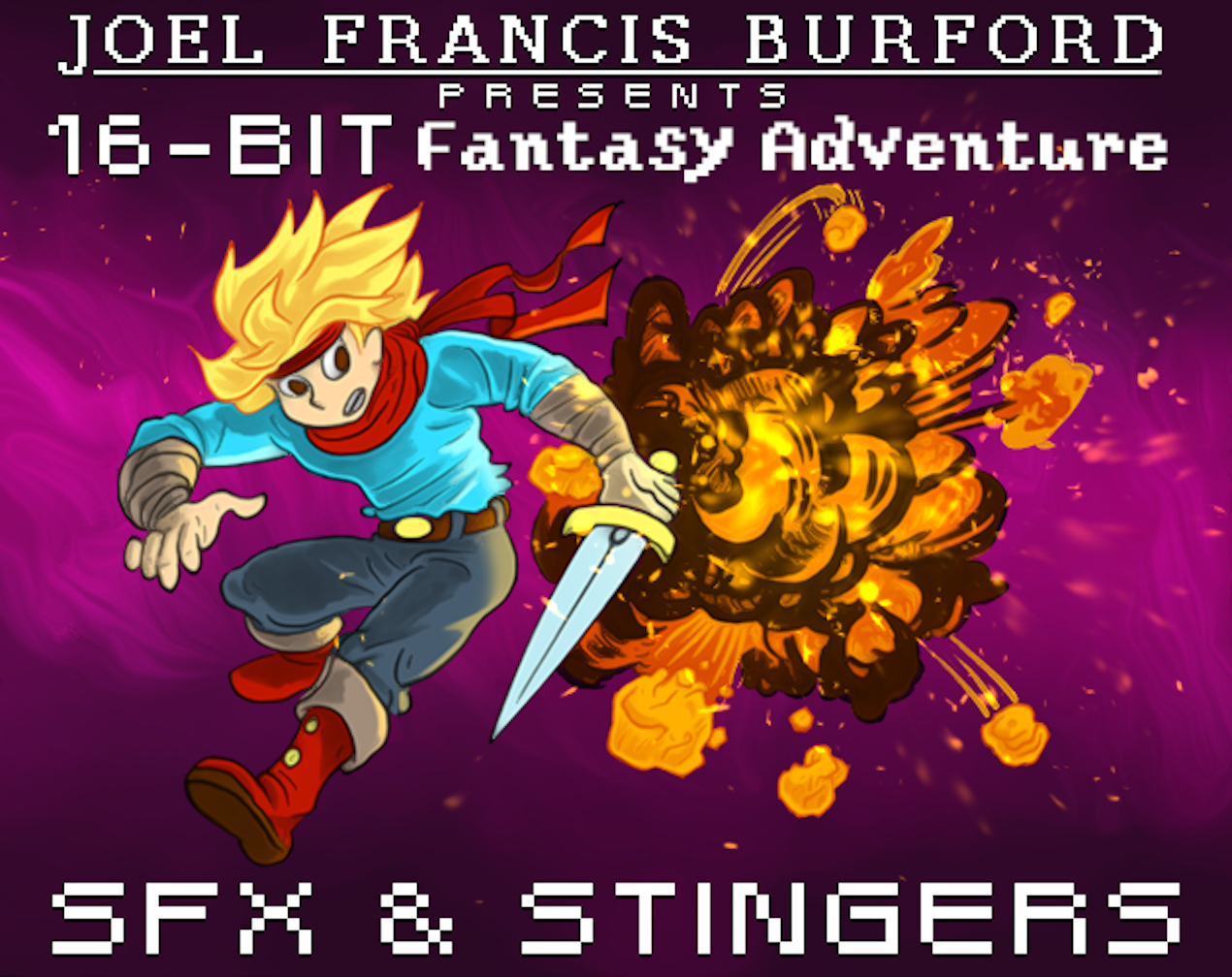 16-Bit Fantasy Adventure SFX & Stingers Pack