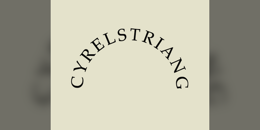 Cover image for Cyrelstriang