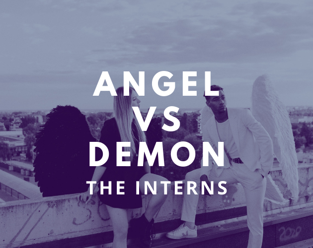 Cover image for Angel Vs Demon - The Interns