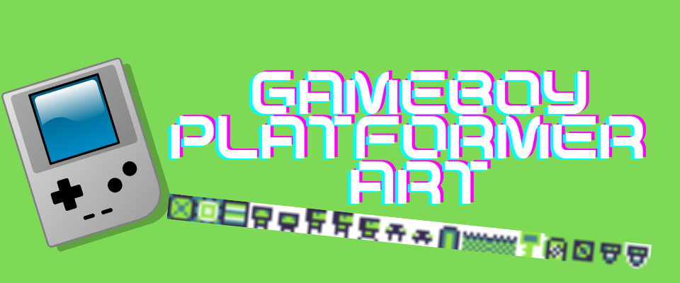 Gameboy Platformer Asset Pack