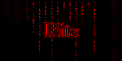Cover image for Rite