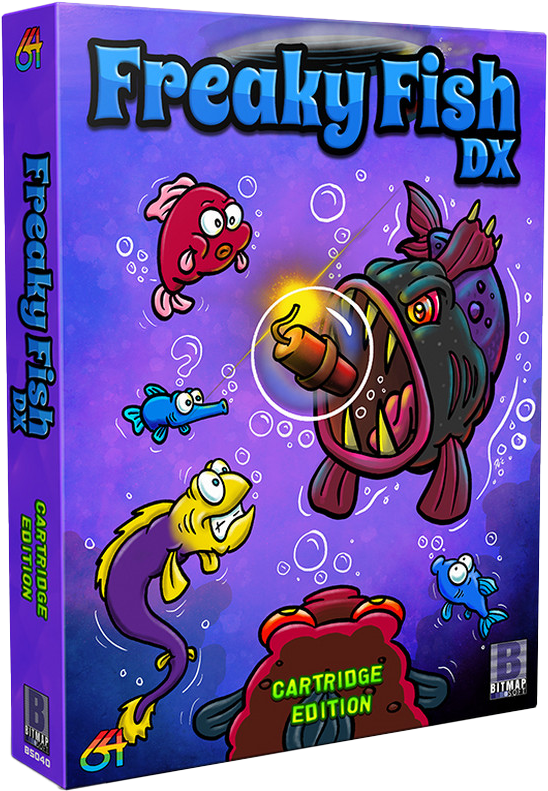 Freaky Fish DX Deluxe Cartridge Edition