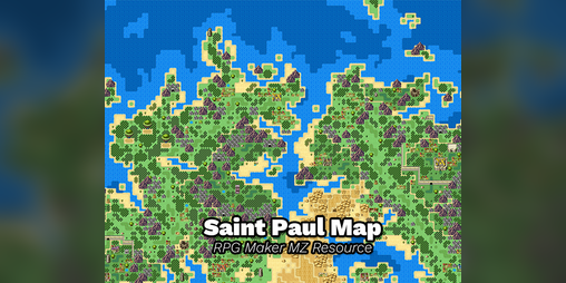 Cover image for Saint Paul - Rpg Maker MZ Map