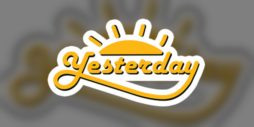 Cover image for Yesterday