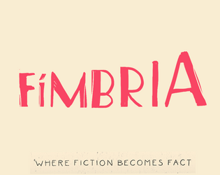 Fímbria   - Weird investigations in the lost 90's 