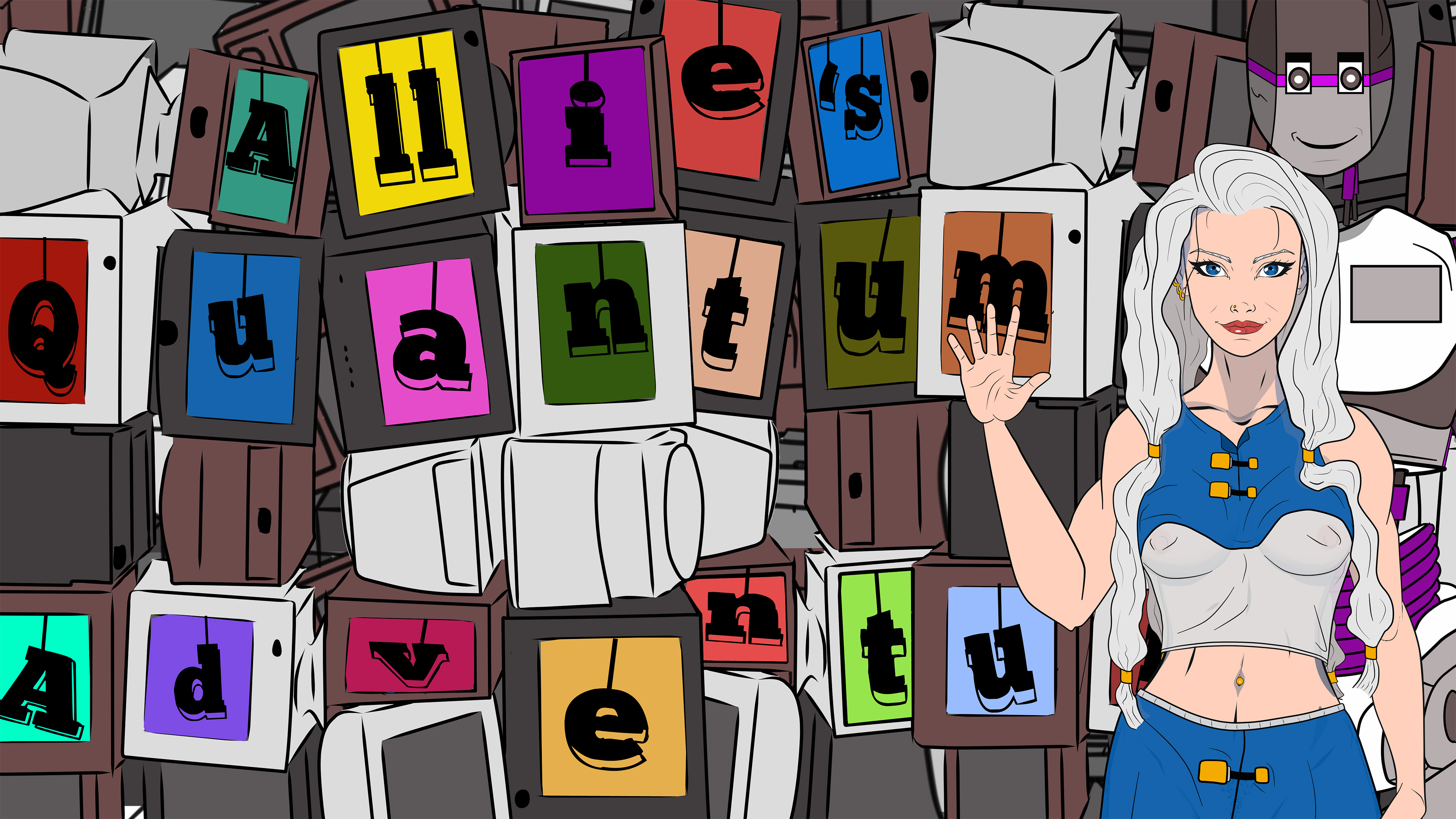 Cover image for Allie's Quantum Adventure
