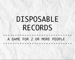 Disposable Records  