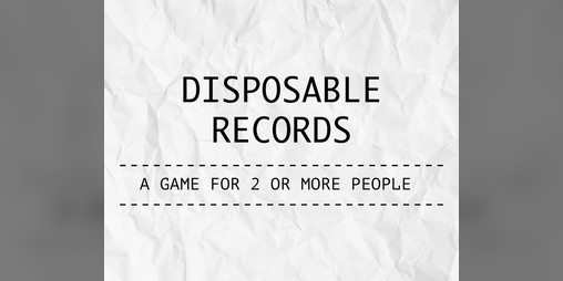 Cover image for Disposable Records