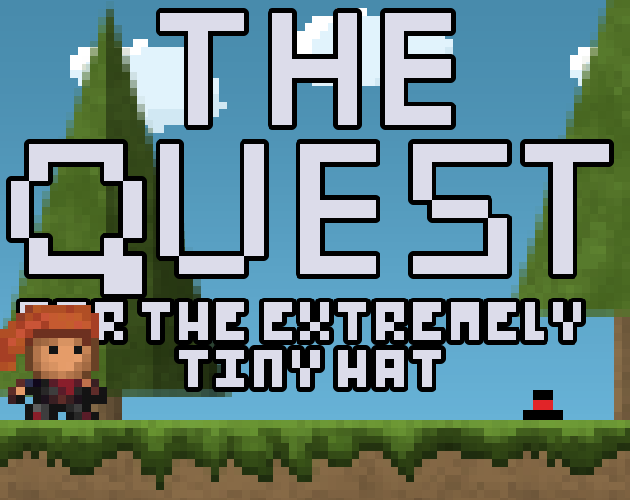Cover image for The quest of the extremely tiny hat