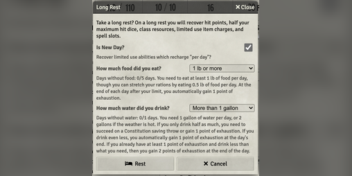 Cover image for Food and Water Tracker