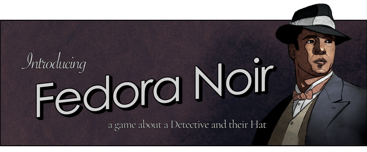 Fedora Noir Online Card Deck