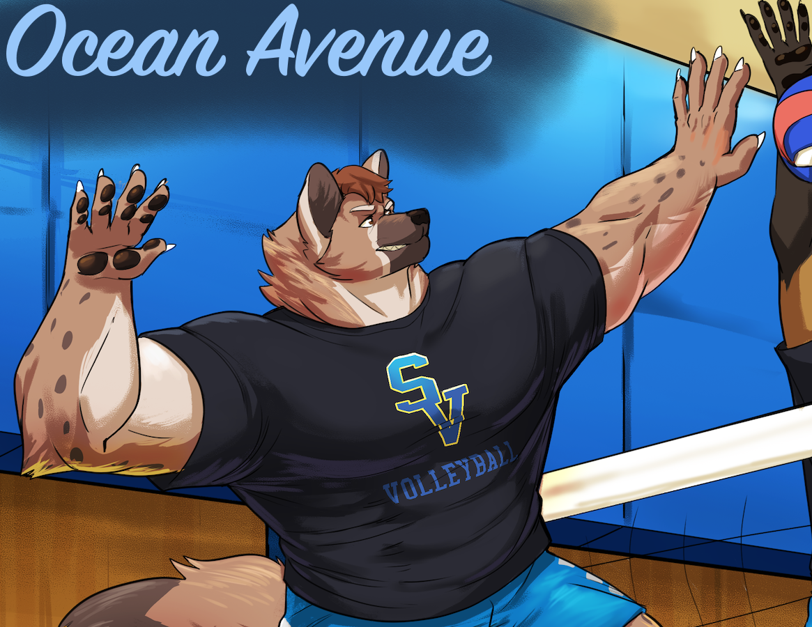 Ocean Avenue By Dirk The Red Panda