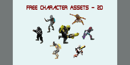 Free Character Assets - 2D by Dundy97