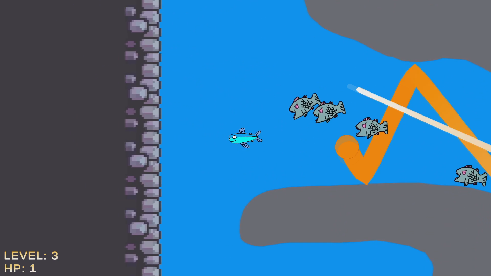 Cover image for The Little Fish's Struggle
