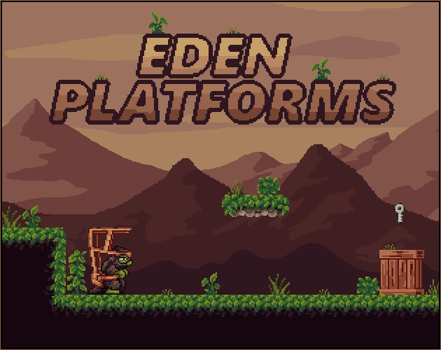 Eden Platforms - 2D platformer Tile Map by Zipix