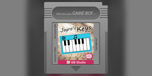 Cover image for Jayro's Keys - A Piano for Gameboy Color! v2.0