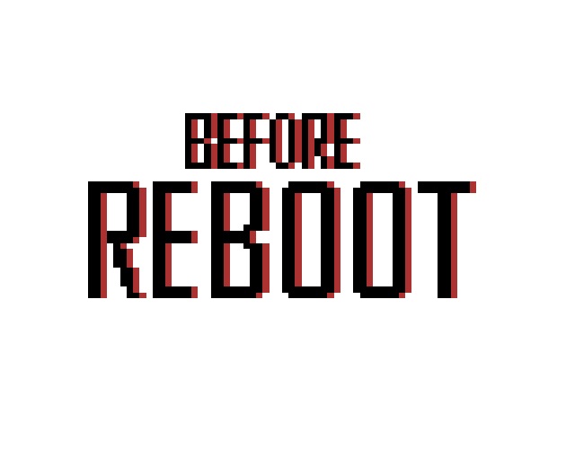 Cover image for Before Reboot