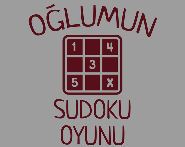 Oglumun Sudoku Oyunu