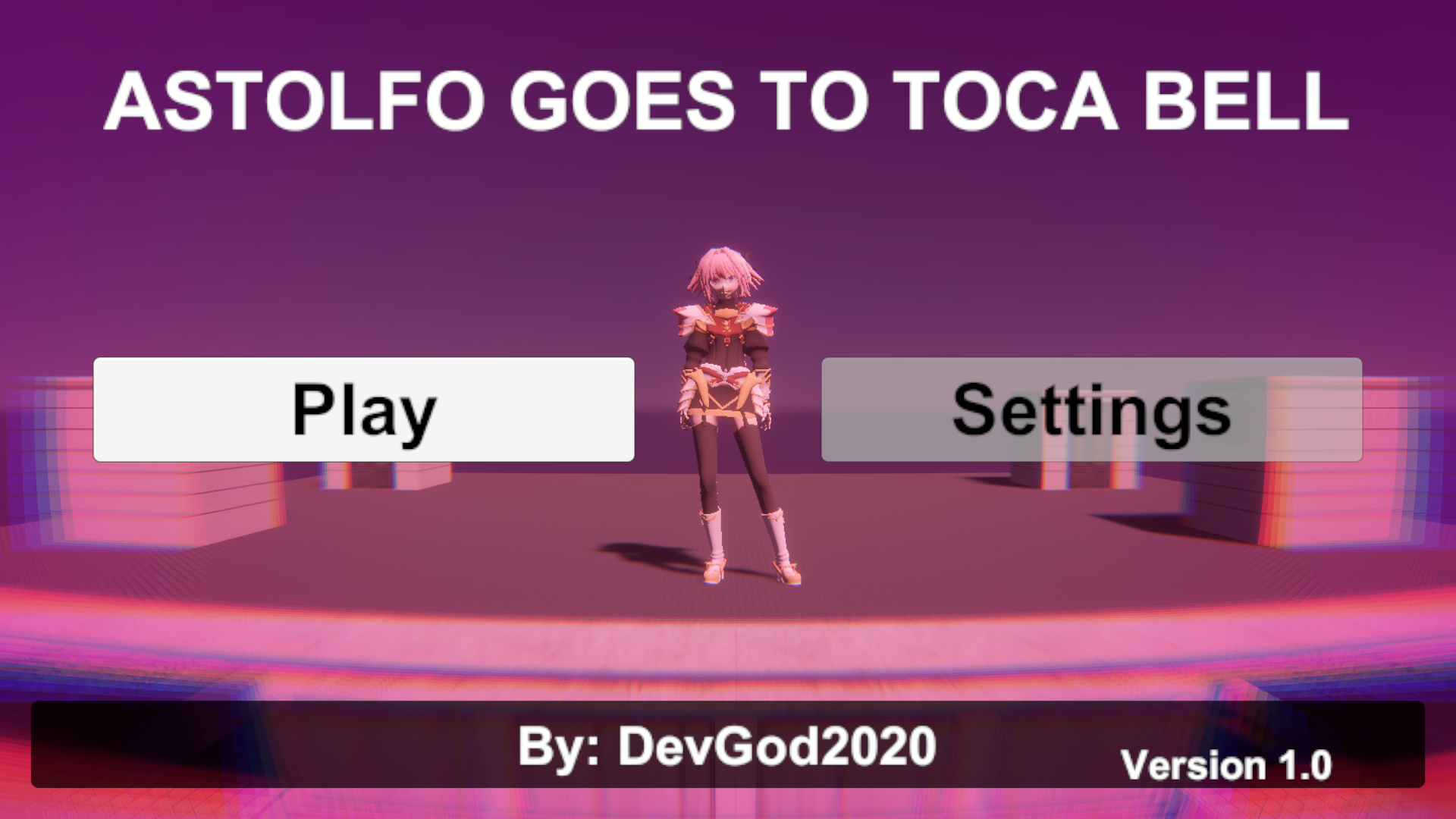 Astolfo goes to toca bell