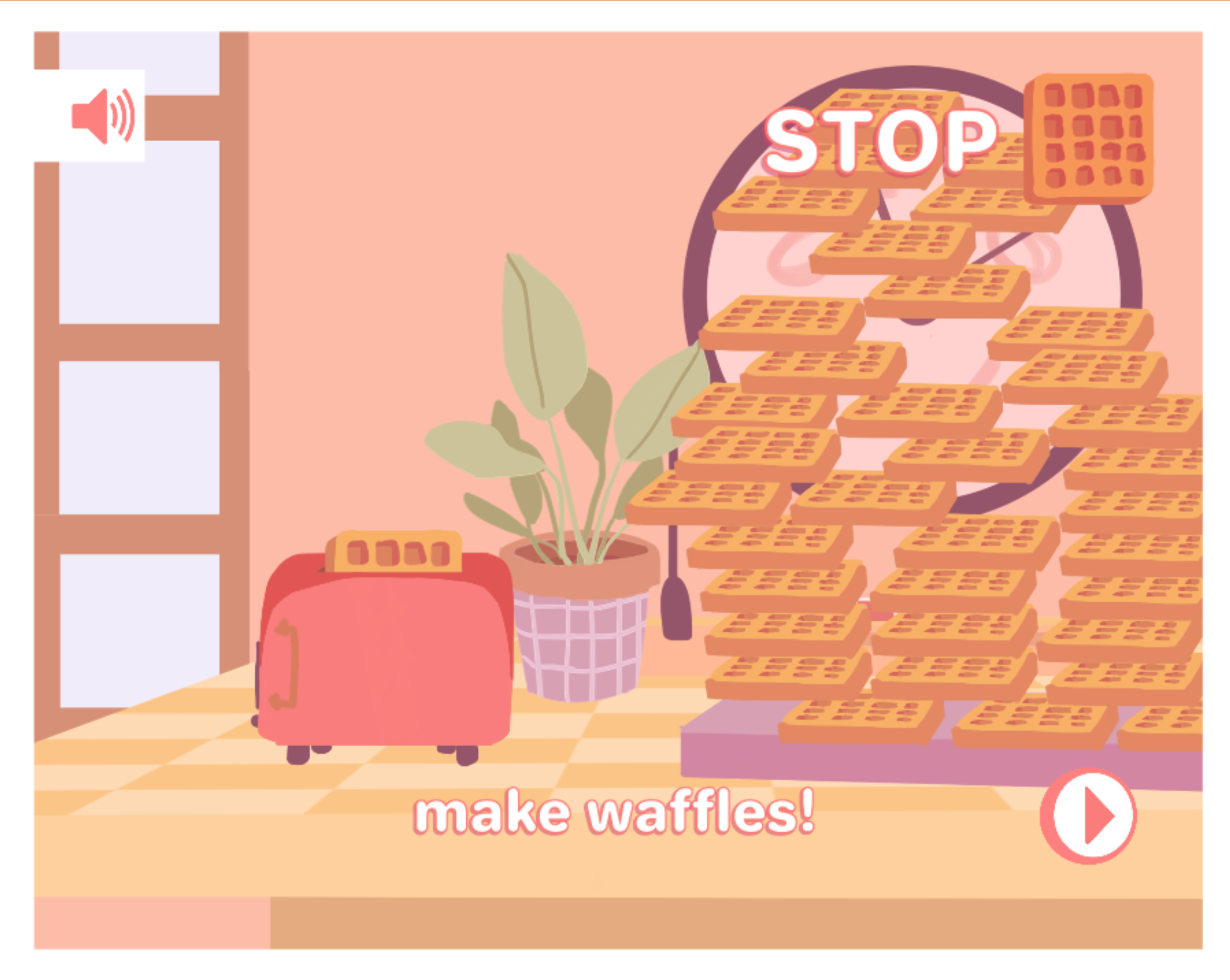 screenshot of waffles