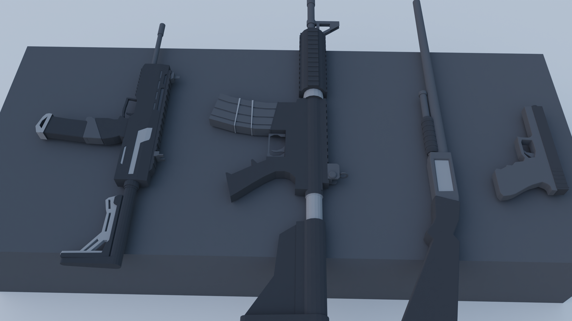 Low Poly Weapons Pack
