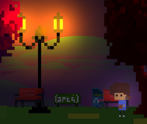 2D Park assets by Andrea9889