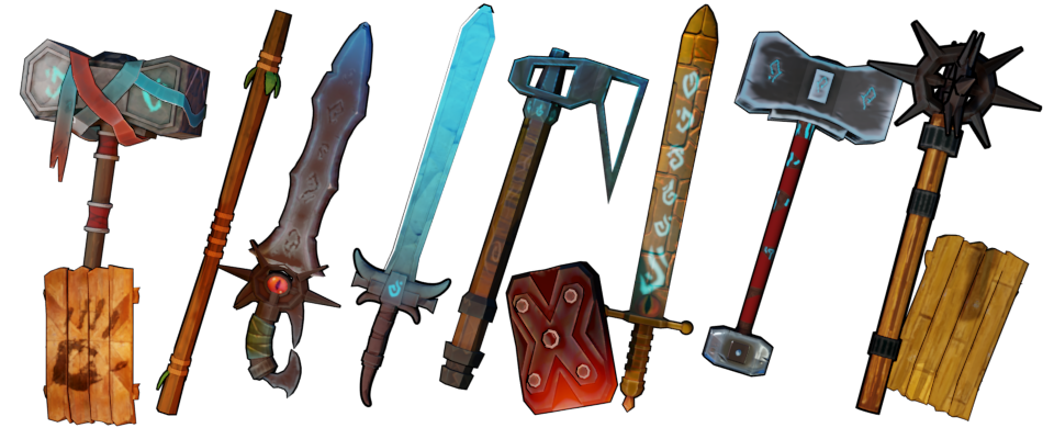 [Free]Stylized Weapons Pack