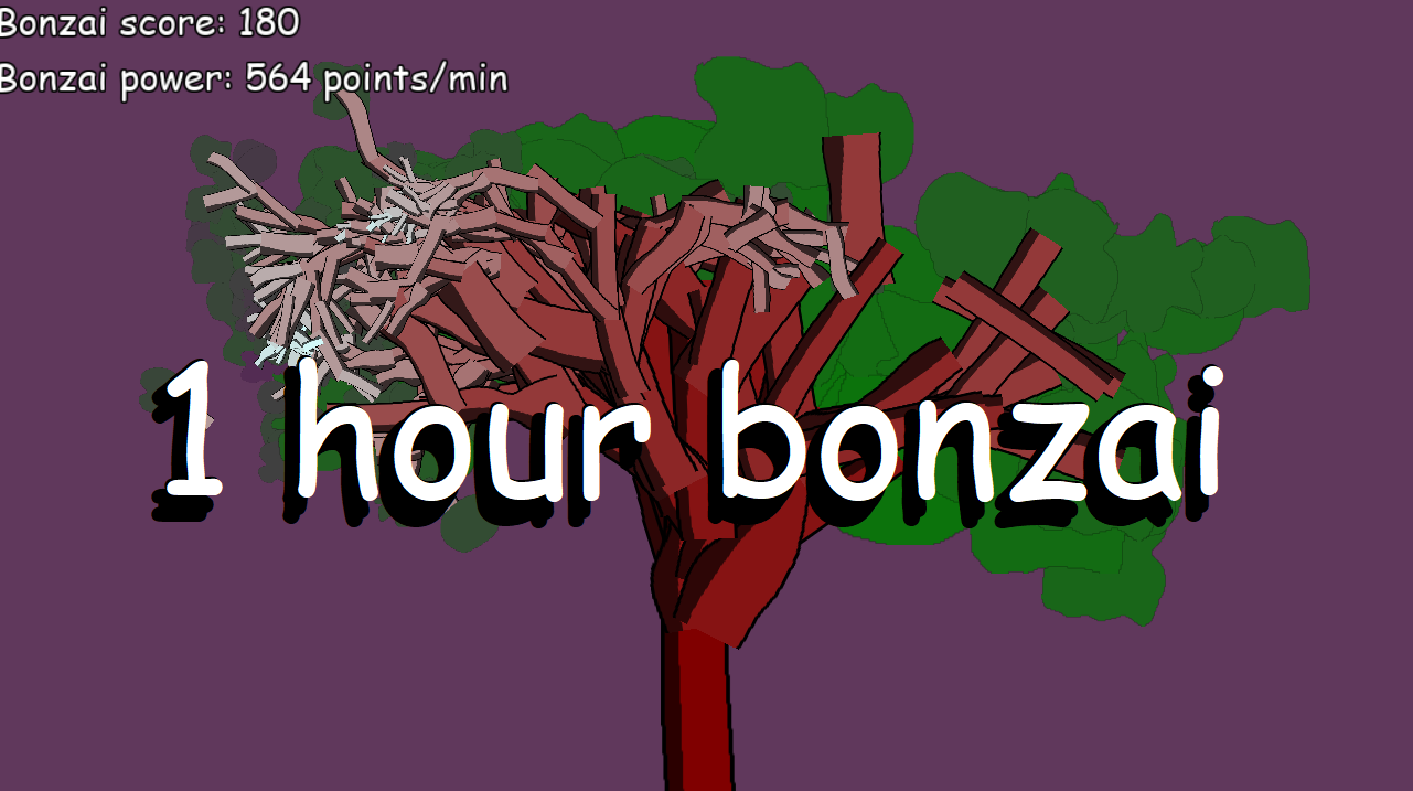 Cover image for 1 hour bonzai