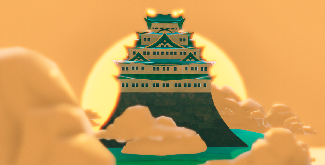 Japanese Castle Diorama