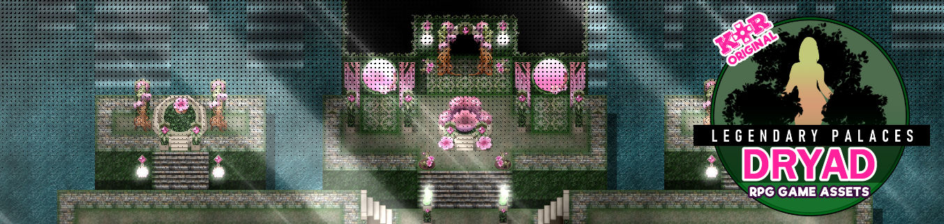 KR Legendary Palaces ~ Dryad Tileset for RPGs