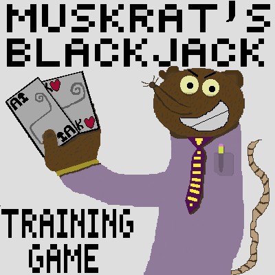 Cover image for Muskrat's Blackjack Training Game