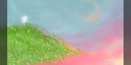 Cover image for The Girl I Met At The End Of The World
