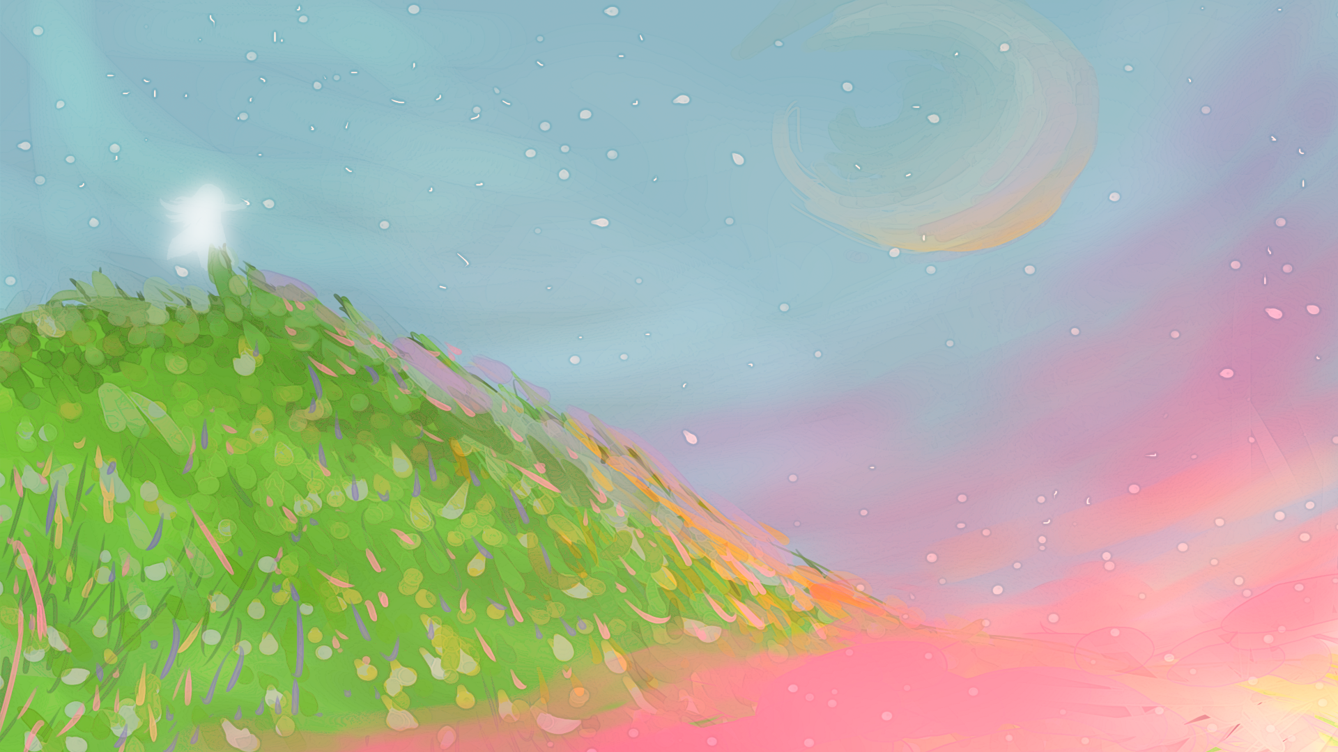Cover image for The Girl I Met At The End Of The World