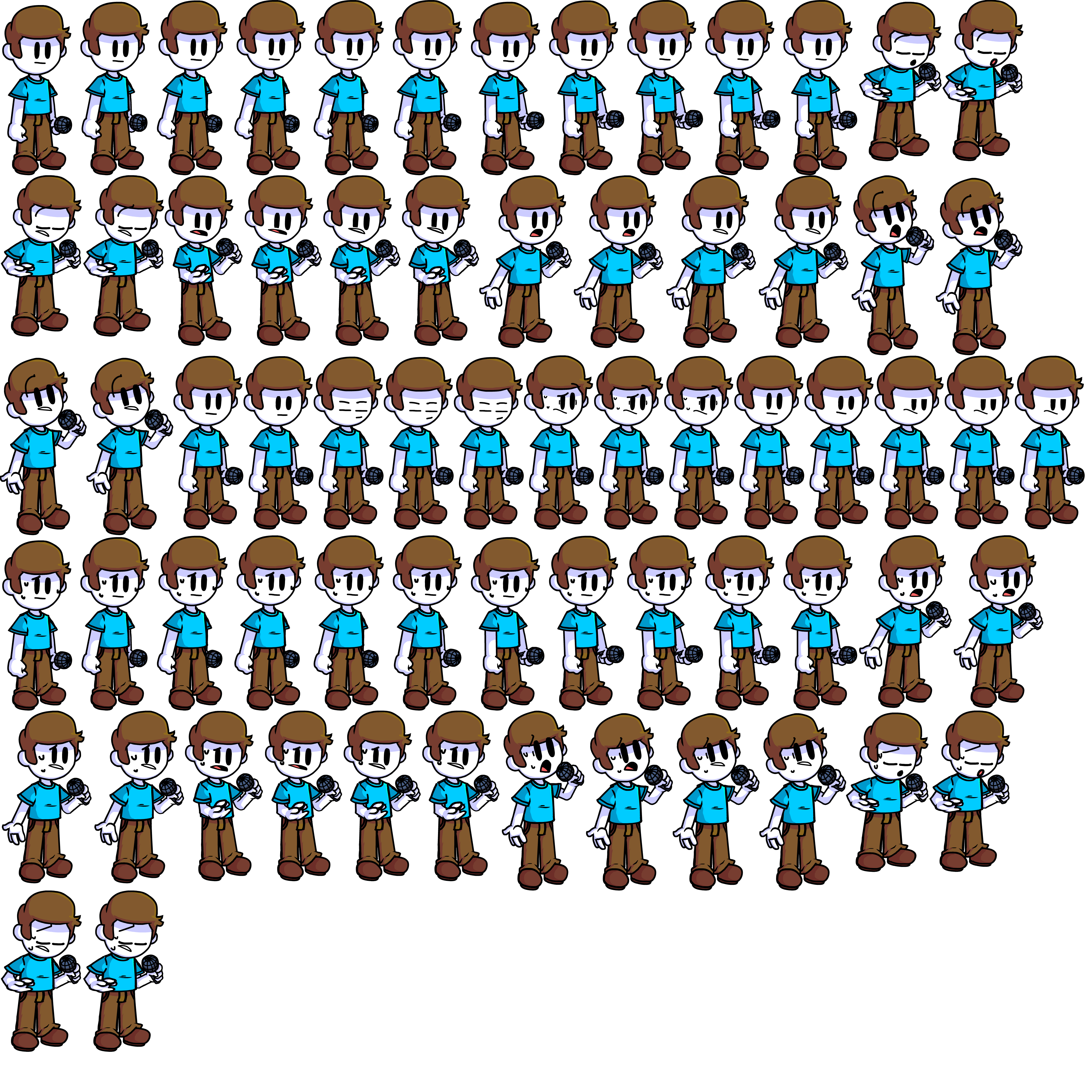 Nonsense Sprite Sheet Be Like Friday Night Funkin Community Itchio Images