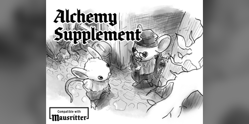 Cover image for Alchemy Supplement - Mausritter Compatible