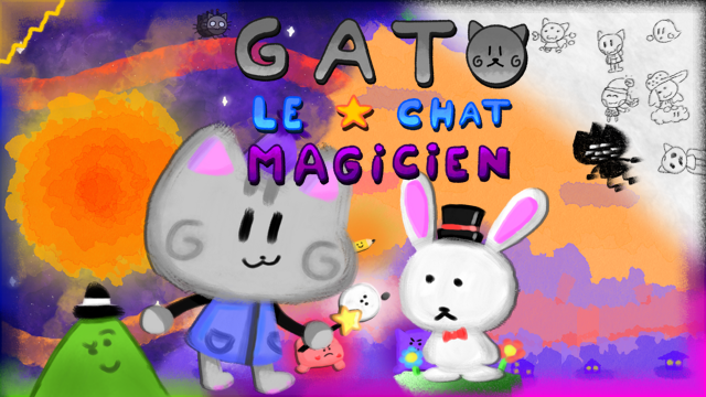 Cover image for Gato le chat magicien