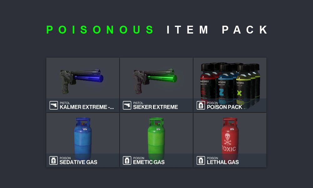 HITMAN 3 Poisonous Item Pack by onionsquid