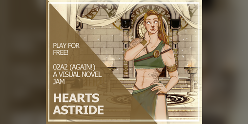 Cover image for Hearts Astride