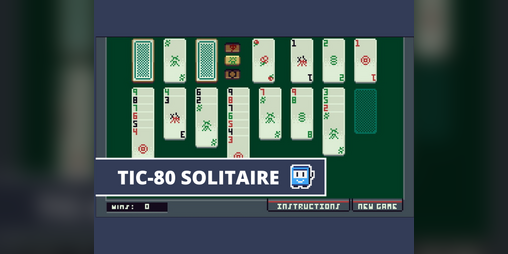 Cover image for Shenzhen I/O Solitaire in TIC-80