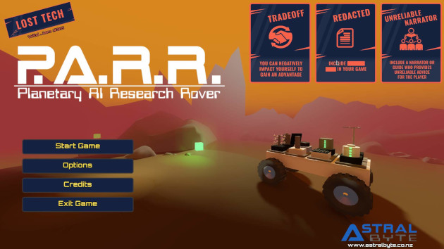 Cover image for P.A.R.R. - Planetary AI Research Rover