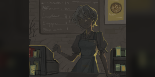 Cover image for One Hell of a Coffee Shop
