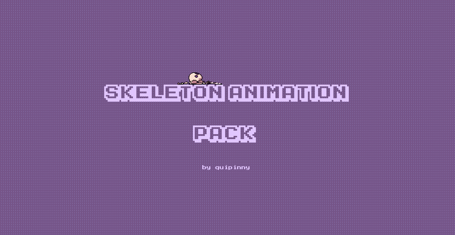 Skeleton animation pack