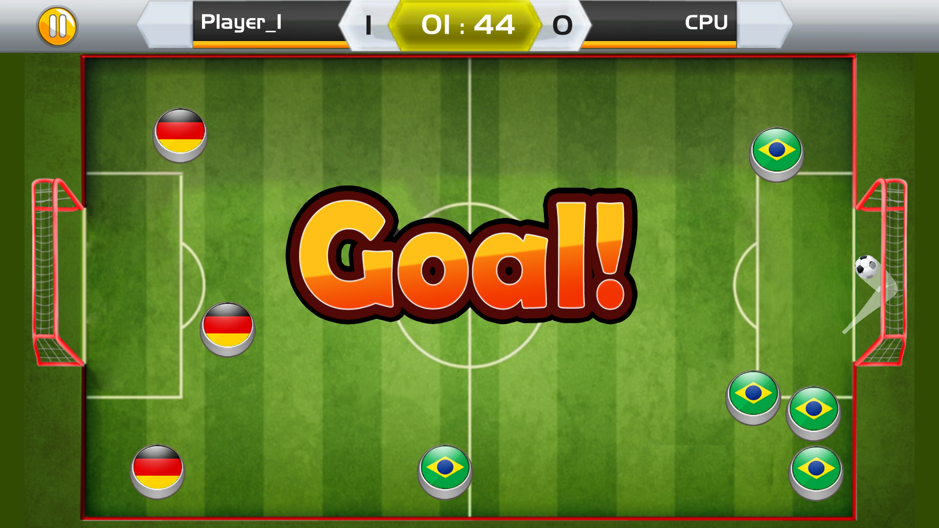 Finger Soccer Game