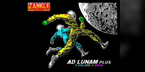 Cover image for AD LUNAM COLLECTION