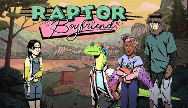 Cover image for Raptor Boyfriend: A High School Romance